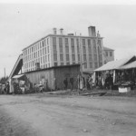 1939.a. sügisturg Tootsi vabriku juures. Koht, kus ümberkaudsed talumehed said kaupa rahaks vahetada.